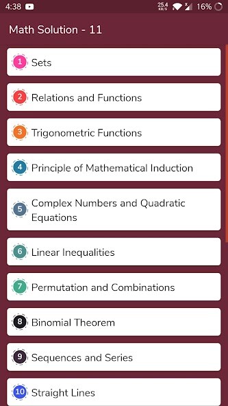Run android online APK Class 11 Maths Solution NCERT from MyAndroid or emulate Class 11 Maths Solution NCERT using MyAndroid