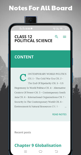 Run android online APK Class 12 Political Science - N from MyAndroid or emulate Class 12 Political Science - N using MyAndroid