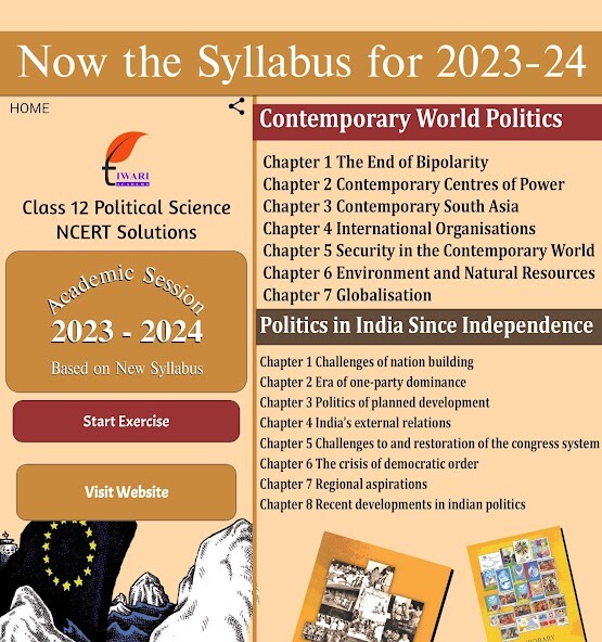 Run android online APK Class 12 Political Science from MyAndroid or emulate Class 12 Political Science using MyAndroid