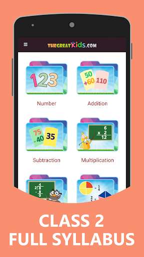 Run android online APK Class 2 Math Complete Syllabus from MyAndroid or emulate Class 2 Math Complete Syllabus using MyAndroid