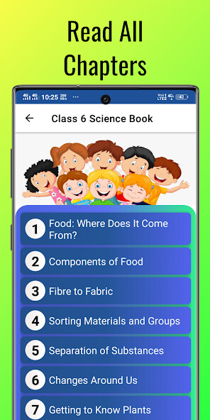 Emulate class 6 science book solutions from MyAndroid or run class 6 science book solutions using MyAndroid