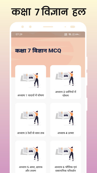 Run android online APK Class 7 Science MCQ Hindi from MyAndroid or emulate Class 7 Science MCQ Hindi using MyAndroid