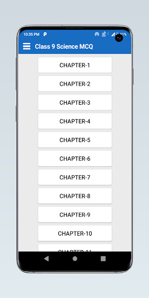 Run android online APK Class 9th Science MCQ from MyAndroid or emulate Class 9th Science MCQ using MyAndroid