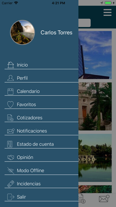 Emulate iPhone app Class Bienes Raices using MyAndroid Emulate iPhone app Class Bienes Raices using MyAndroid