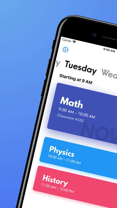 Emulate iPhone app Class Cards - Timetable using MyAndroid Emulate iPhone app Class Cards - Timetable using MyAndroid