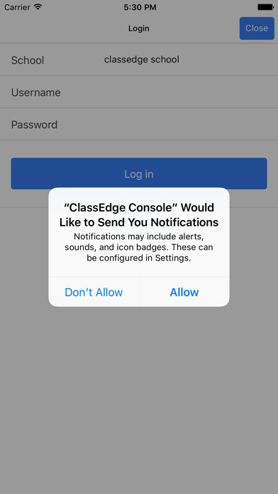 Emulate iPhone app ClassEdge Console using MyAndroid Emulate iPhone app ClassEdge Console using MyAndroid
