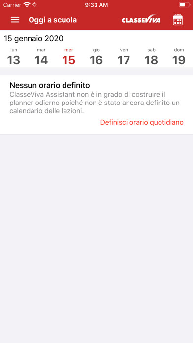 Emulate iPhone app ClasseViva Docenti using MyAndroid