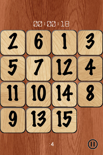 Emulate iPhone app classic-15-puzzle using MyAndroid Emulate iPhone app classic-15-puzzle using MyAndroid