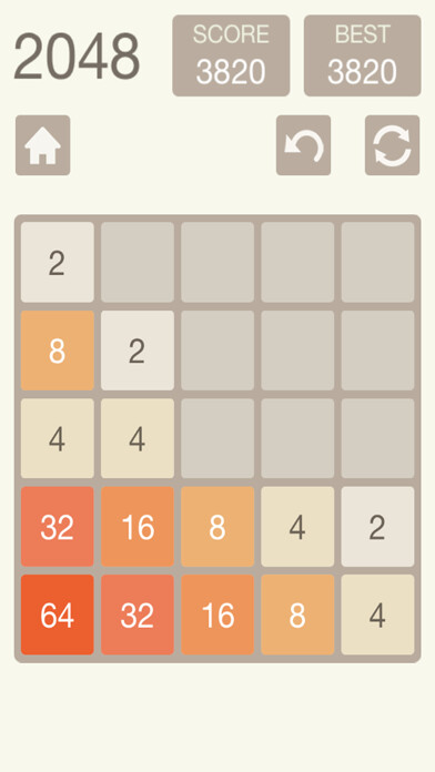 Emulate iPhone app Classic 2048 Plus using MyAndroid