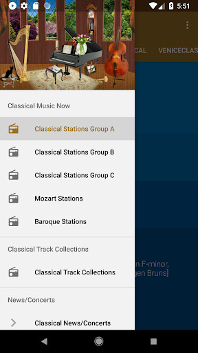 Run android online APK Classical Music Now from MyAndroid or emulate Classical Music Now using MyAndroid