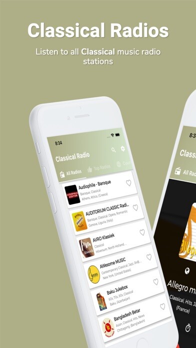 Emulate iPhone app Classical RadioTuner Music using MyAndroid Emulate iPhone app Classical RadioTuner Music using MyAndroid