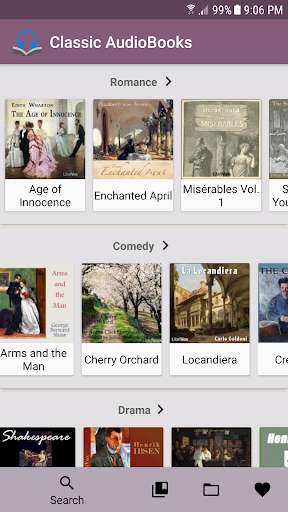 Emulate Android APK Classic Audiobooks
