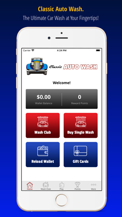 Emulate iPhone app Classic Auto Wash using MyAndroid Emulate iPhone app Classic Auto Wash using MyAndroid