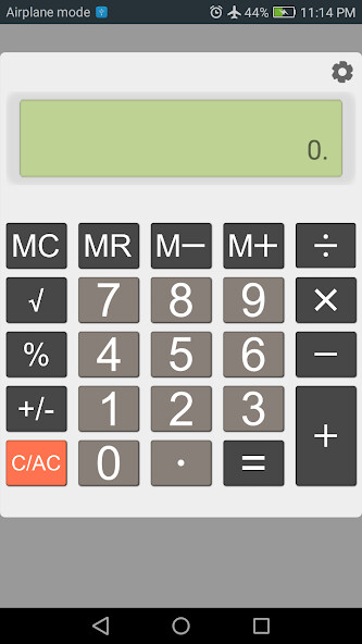 Run android online APK Classic Calculator Free from MyAndroid or emulate Classic Calculator Free using MyAndroid