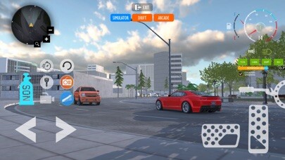 Emulate iPhone app Classic Car Drive Simulator using MyAndroid