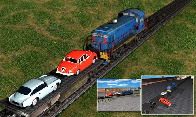 Emulate Android APK Classic Cars Transport Train
