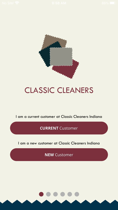 Emulate iPhone app Classic Cleaners Indiana using MyAndroid Emulate iPhone app Classic Cleaners Indiana using MyAndroid