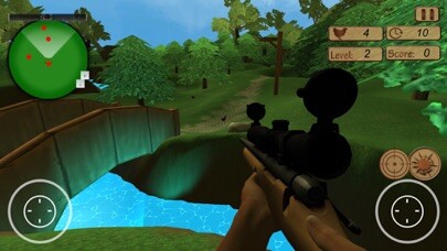 Emulate iPhone app Classic Farm Chicken Shooting using MyAndroid