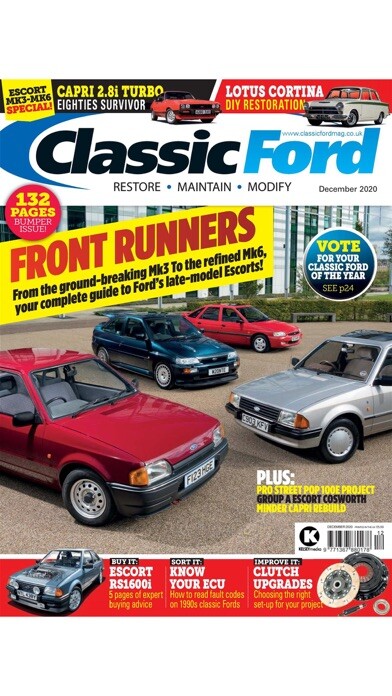 Emulate iPhone app Classic Ford Magazine using MyAndroid