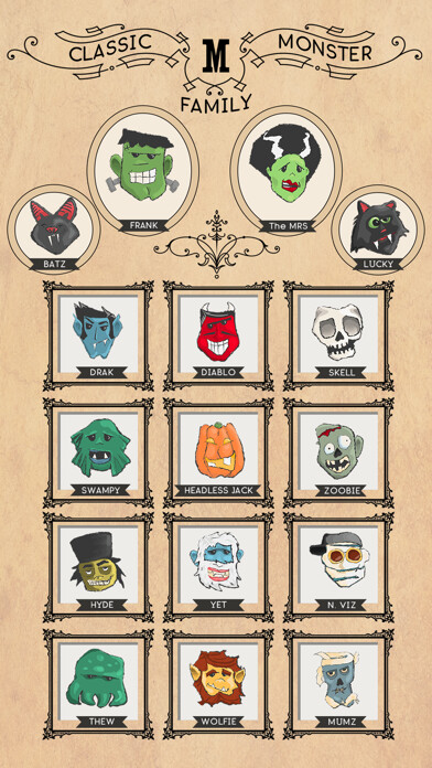 Emulate iPhone app Classic Halloween Monsters using MyAndroid Emulate iPhone app Classic Halloween Monsters using MyAndroid