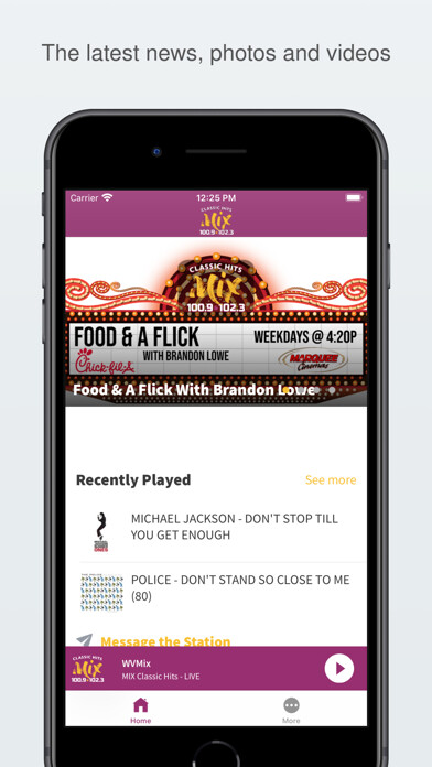 Emulate iPhone app Classic Hits Mix 100.9 & 102.3 using MyAndroid Emulate iPhone app Classic Hits Mix 100.9 & 102.3 using MyAndroid