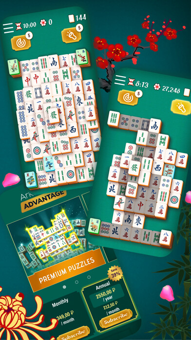 Emulate iPhone app Classic Majong Solitaire Game using MyAndroid