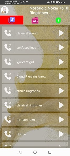 Run android online APK Classic Nokia 7610 Ringtones from MyAndroid or emulate Classic Nokia 7610 Ringtones using MyAndroid