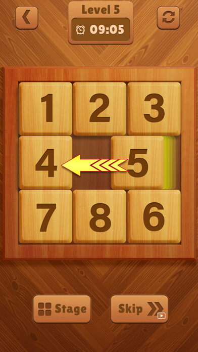 Emulate iPhone app Classic Number Jigsaw using MyAndroid