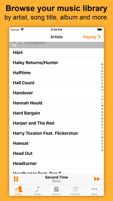 Emulate iPhone app ClassicPod Music Player using MyAndroid Emulate iPhone app ClassicPod Music Player using MyAndroid