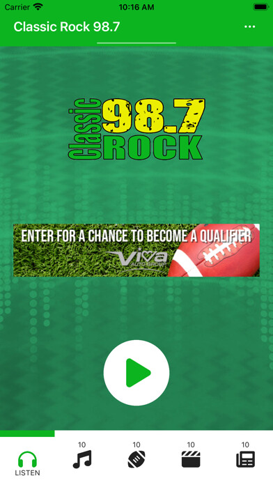 Emulate iPhone app Classic Rock 98.7 using MyAndroid Emulate iPhone app Classic Rock 98.7 using MyAndroid