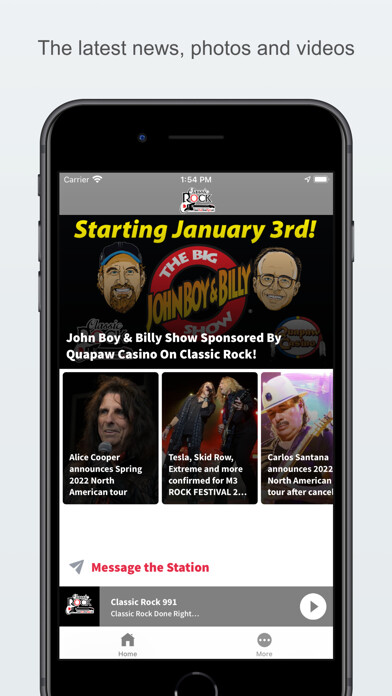Emulate iPhone app Classic Rock Done Right using MyAndroid Emulate iPhone app Classic Rock Done Right using MyAndroid