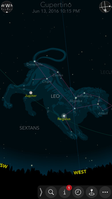 Emulate iPhone app Classic Sky Map 2 using MyAndroid Emulate iPhone app Classic Sky Map 2 using MyAndroid