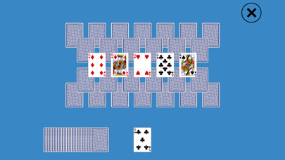 Emulate iPhone app Classic Solitaire TriPeaks Plus using MyAndroid