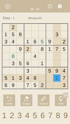 Run android online APK Classic Sudoku Free 2020 from MyAndroid or emulate Classic Sudoku Free 2020 using MyAndroid