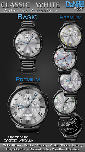 Run android online APK Classic White HD Watch Face from MyAndroid or emulate Classic White HD Watch Face using MyAndroid Run android online APK Classic White HD Watch Face from MyAndroid or emulate Classic White HD Watch Face using MyAndroid