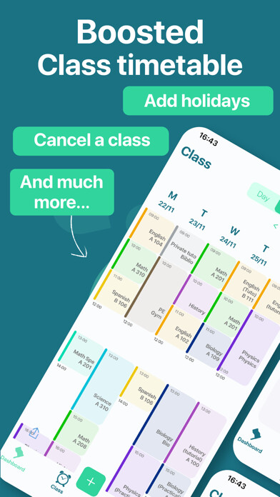 Emulate iPhone app Class Timetable by TimeTo using MyAndroid Emulate iPhone app Class Timetable by TimeTo using MyAndroid