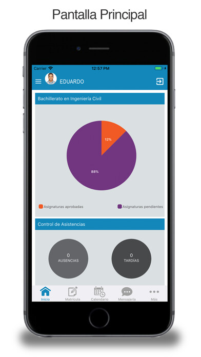 Emulate iPhone app Class Universidades using MyAndroid