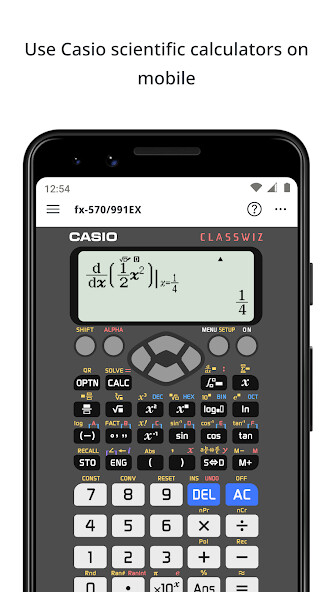 Run android online APK ClassWiz Calc App from MyAndroid or emulate ClassWiz Calc App using MyAndroid