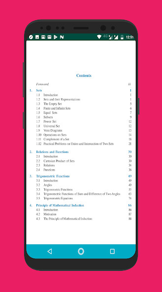 Run android online APK CLASS XI MATHEMATICS TEXTBOOK from MyAndroid or emulate CLASS XI MATHEMATICS TEXTBOOK using MyAndroid
