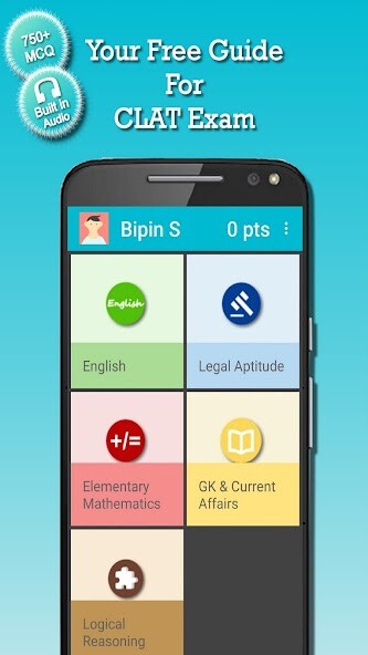 Run android online APK CLAT-UG Exam Preparation 2022 from MyAndroid or emulate CLAT-UG Exam Preparation 2022 using MyAndroid