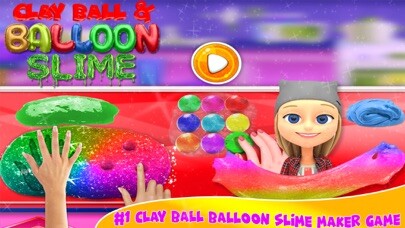 Emulate iPhone app Clay Ball & Balloon Slime Game using MyAndroid