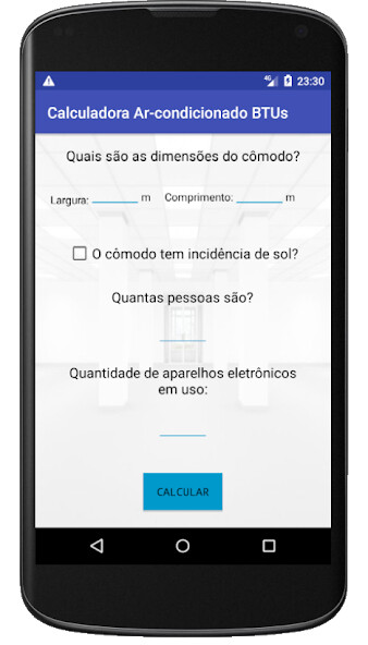 Run android online APK Cálculo de BTUs - RAW from MyAndroid or emulate Cálculo de BTUs - RAW using MyAndroid Run android online APK Cálculo de BTUs - RAW from MyAndroid or emulate Cálculo de BTUs - RAW using MyAndroid