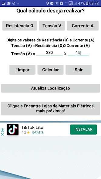 Run android online APK Cálculo Elétrico ++ from MyAndroid or emulate Cálculo Elétrico ++ using MyAndroid Run android online APK Cálculo Elétrico ++ from MyAndroid or emulate Cálculo Elétrico ++ using MyAndroid