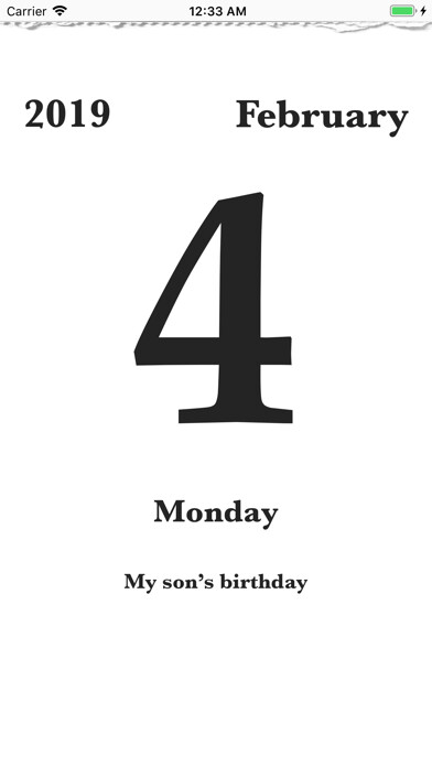 Emulate iPhone app ClDailyCalendar using MyAndroid