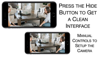 Emulate iPhone app Clean Camera for Stream Feed using MyAndroid