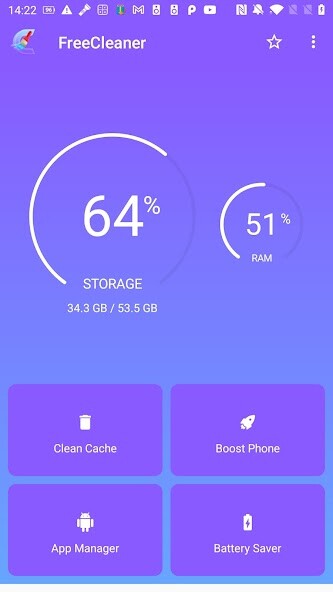 Run android online APK Cleaner - Cache Clean, Booster from MyAndroid or emulate Cleaner - Cache Clean, Booster using MyAndroid