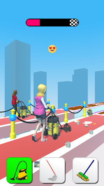 Run android online APK Cleaner Run 3D from MyAndroid or emulate Cleaner Run 3D using MyAndroid