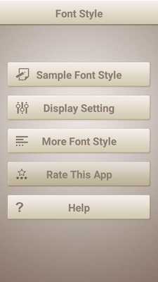 Emulate Android APK Clean Font Style Emulate Android APK Clean Font Style