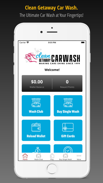 Emulate iPhone app Clean Getaway Car Wash Alberta using MyAndroid Emulate iPhone app Clean Getaway Car Wash Alberta using MyAndroid