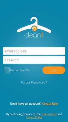 Emulate Android APK Cleanit-On demand dry cleaning